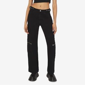 Black Utility Jeans